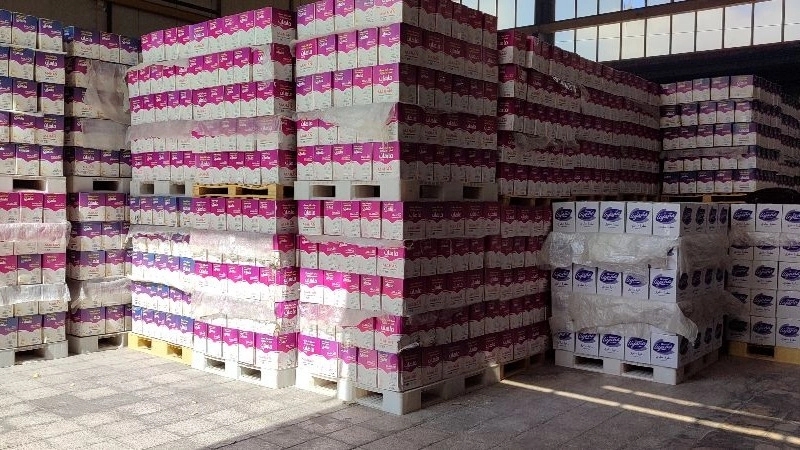 Export of disposable table