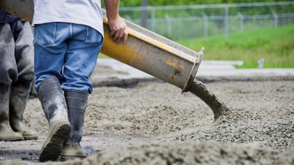 What is concreting?