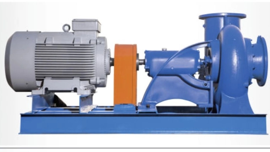 Pump behind Sahand tractor, Tabriz pump