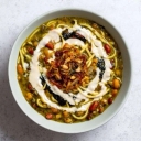 Ashkedeh and traditional mountain food in Mashhad