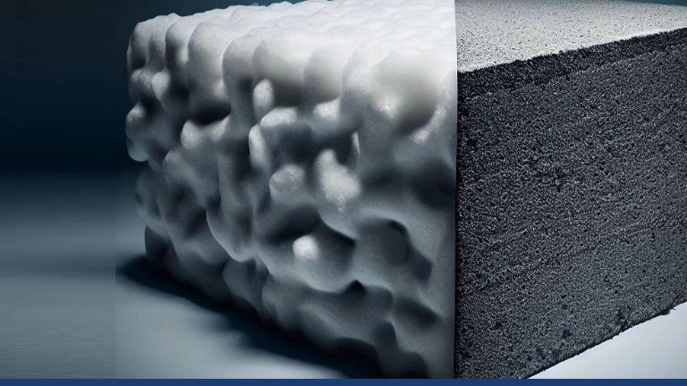 Is foam concrete better or pumice?