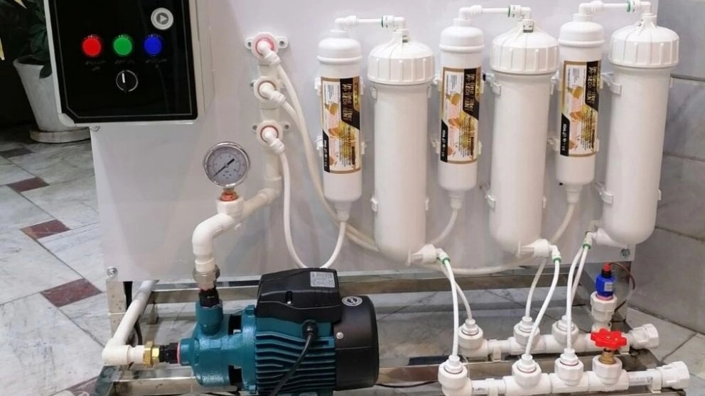 Salehi plumbing, repair and service of water purifier, pump installation in Janat Abad, Tehran