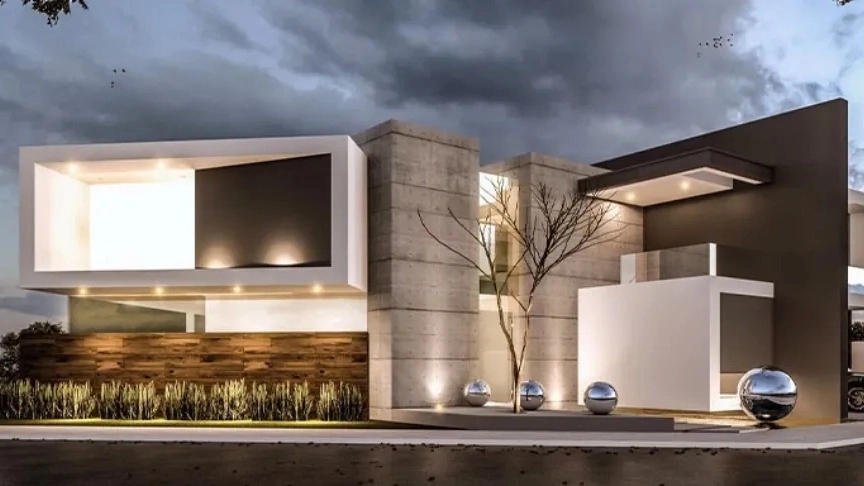 Design and implementation of the facade of the Raisi building, the facade of the building in Yazd