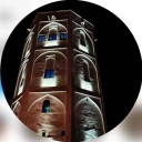 Traditional castle cafe and dining room in Khormouj