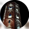 Traditional castle cafe and dining room in Khormouj
