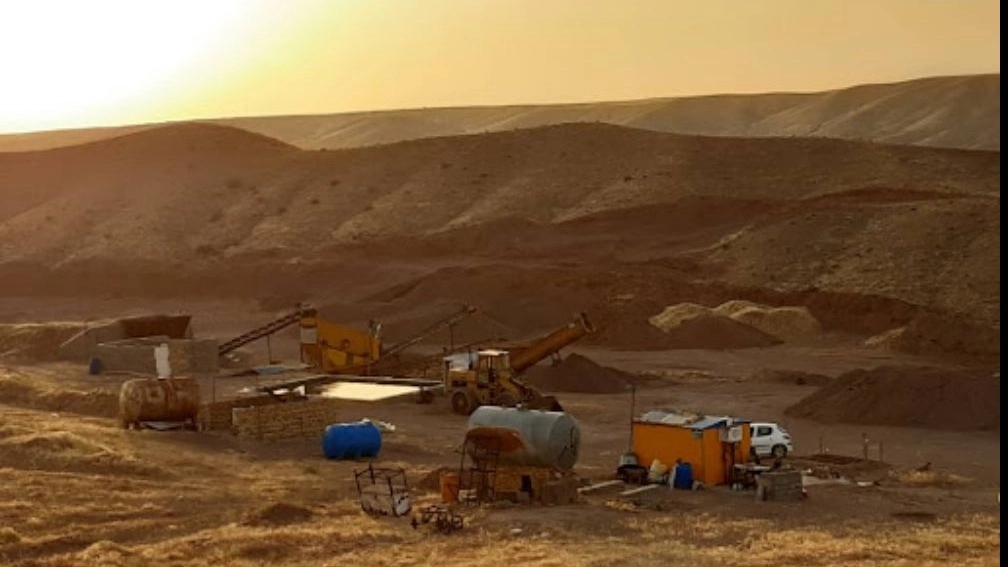 How is sand produced?