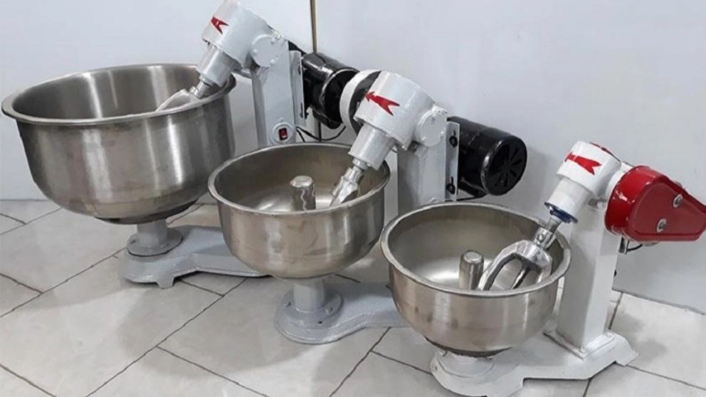 Types of kneading machines