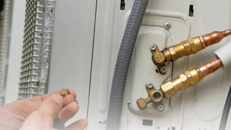 Duct split copper piping temperature innovators