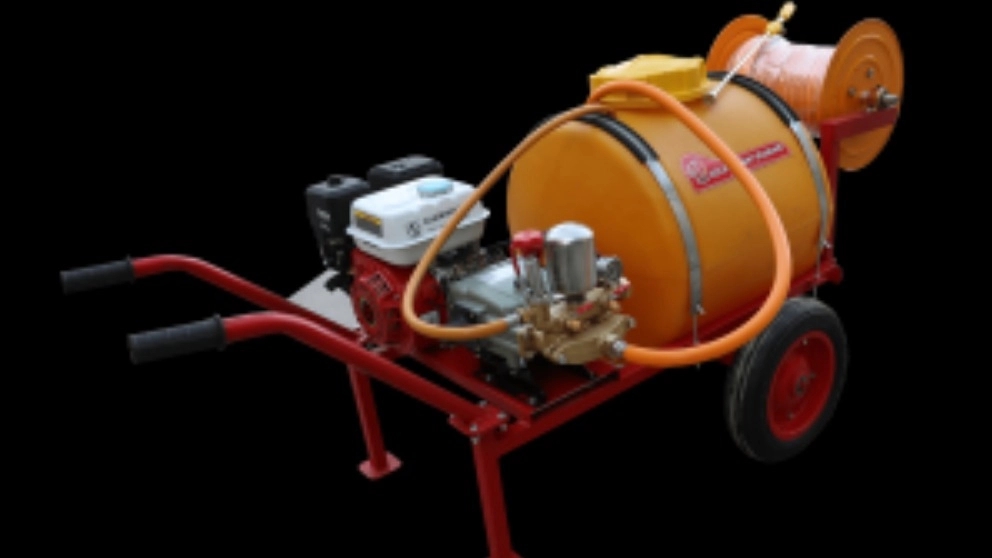 The main components of the sprayer