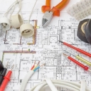 Azizi construction engineering services, architectural plan design of Esfahan electrical and mechanical structure