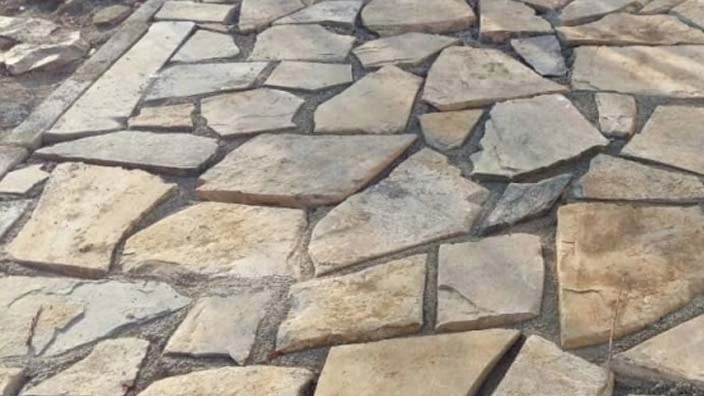 Sang Morteza, sale and implementation of sheet stones in Damavand, Tehran
