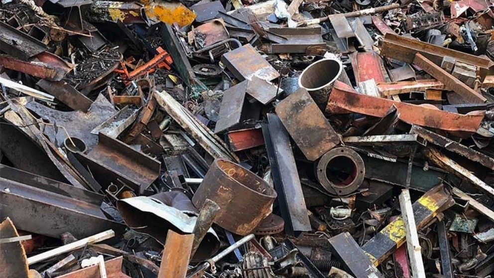 Mohammadi scrap warehouse, purchase of waste pipes and iron beams in Tehran