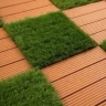 Sensitive stone collection, production of Termwood wood and grass tile in Tehran
