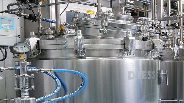 Food industry steel tanks