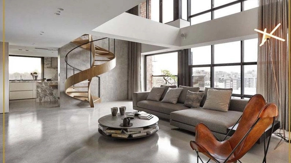 Spiral staircase design