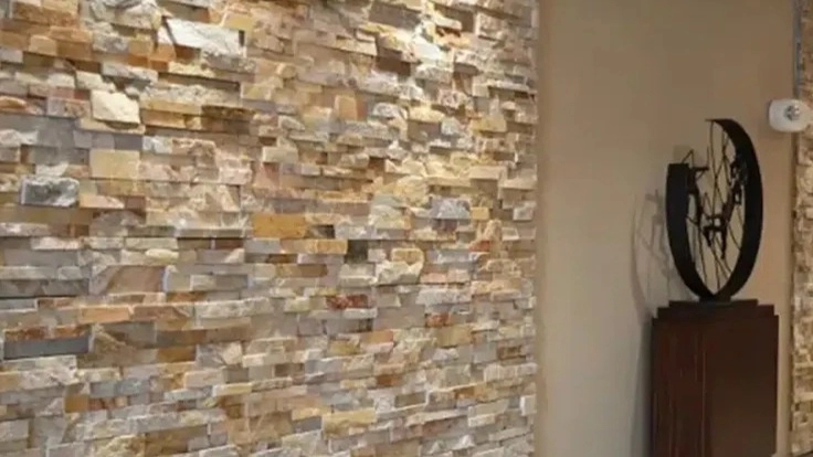 نمای سنگ داخل ساختمان  در زنجان