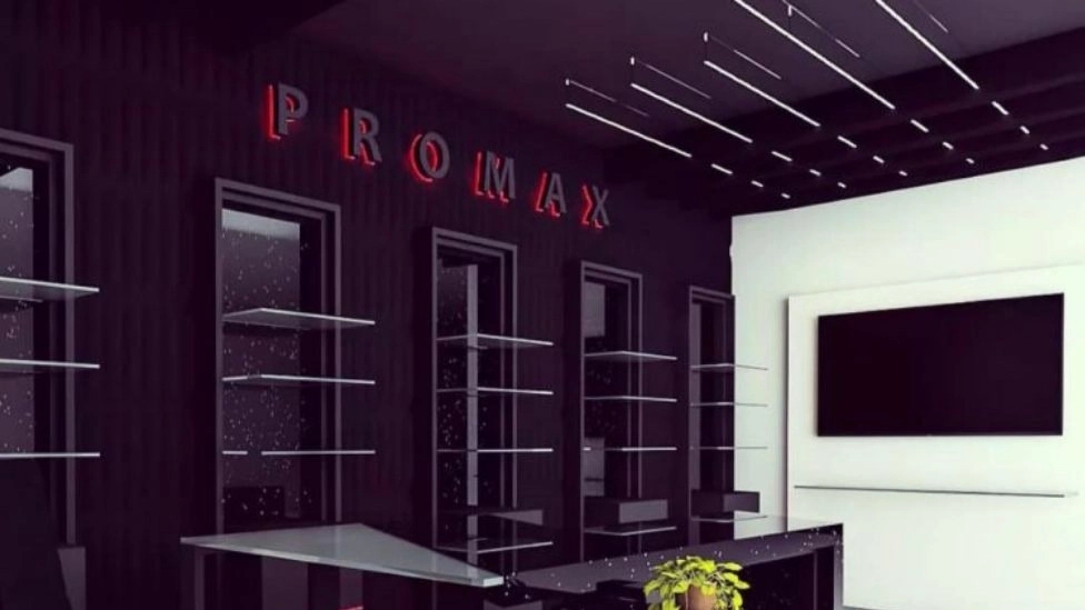 Interior decoration of space form, interior decoration and store in Jajrud