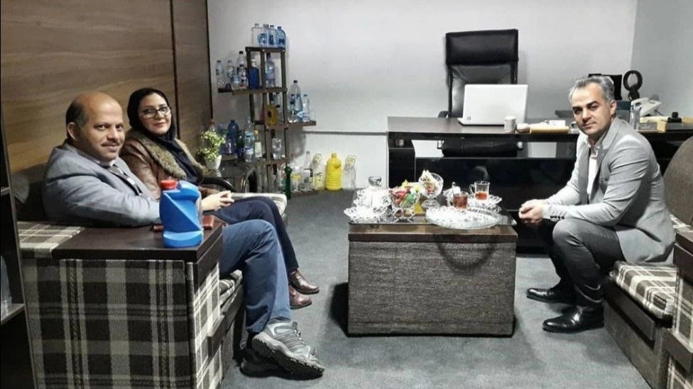 The visit of an expert of the Presidential Industry Development Plan Fund to Aria Azar Puya Collection
