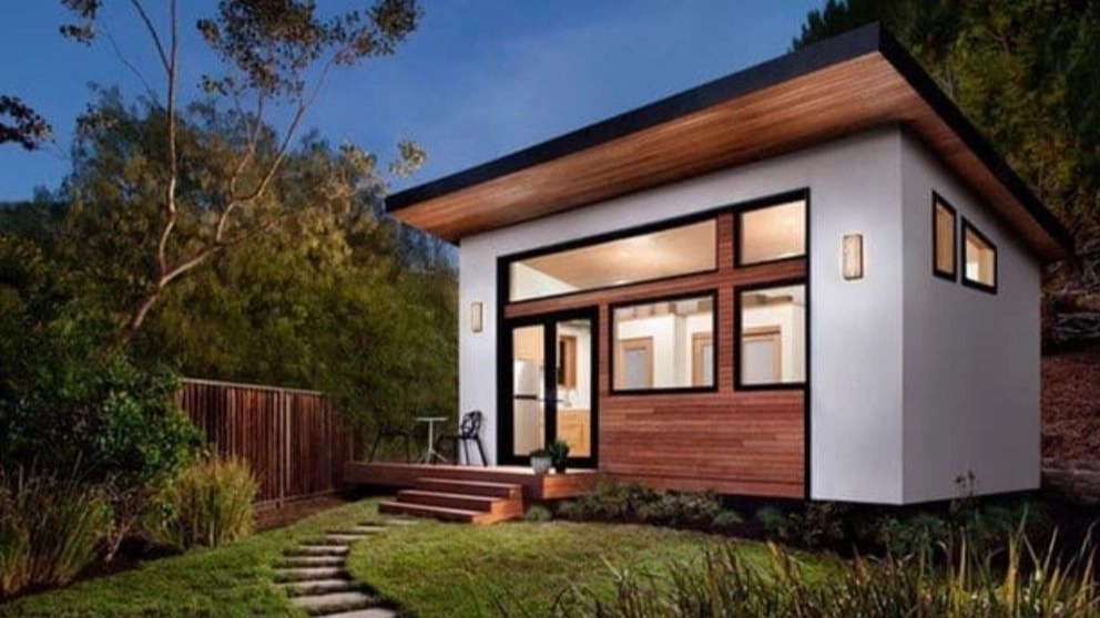 The difference between a log cabin and a villa