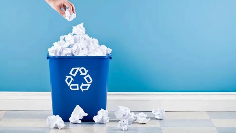 Why do they recycle paper?