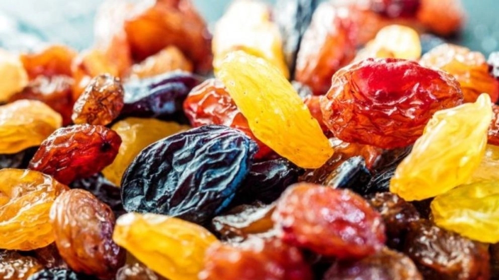 Raisins for export