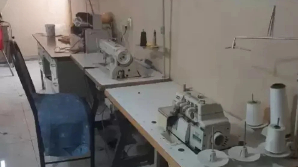 Gift sewing school in Kerman