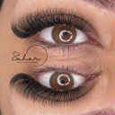 Sahar eyelash extension training and services in Arak