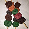 Arian lavashk, production and distribution of wooden and skewered lavashk in Ilam