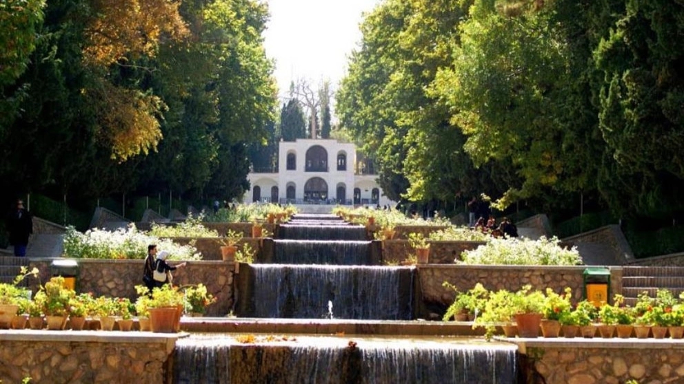 Lush gardens of Kerman