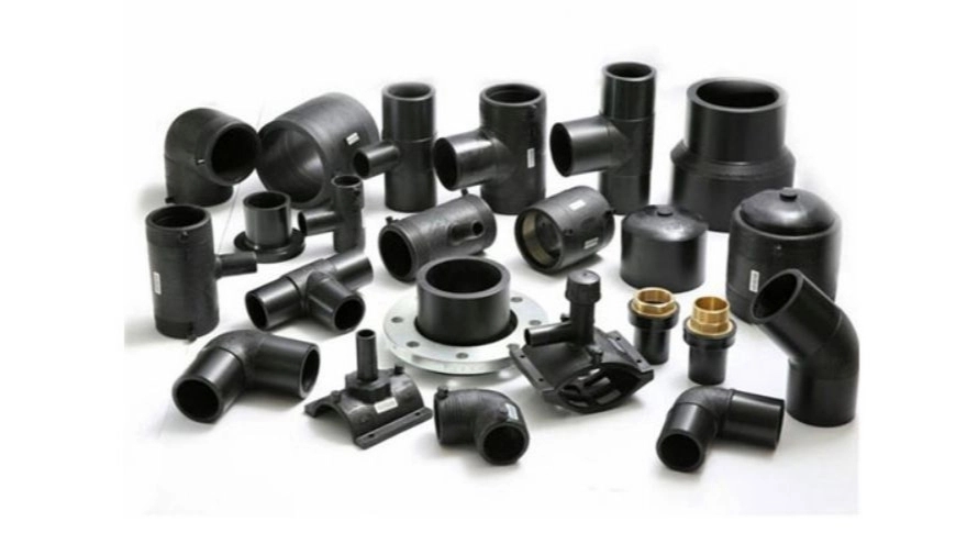 Application of polyethylene pipe fittings