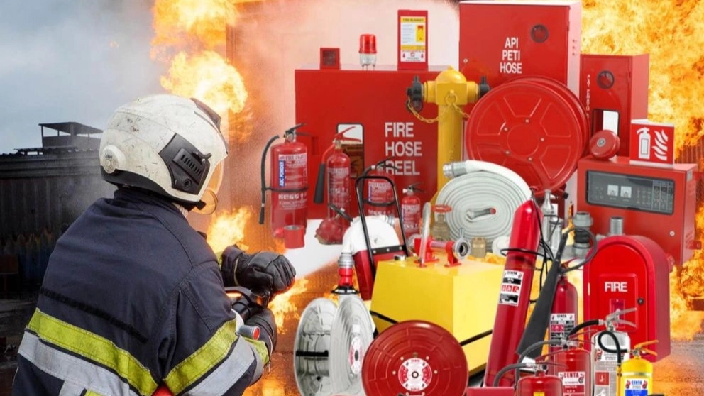 What is the necessity of having safety and fire fighting equipment?