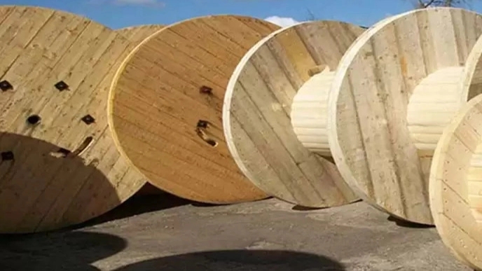 Single wooden pulley, production and sale of wooden pulley in Qom