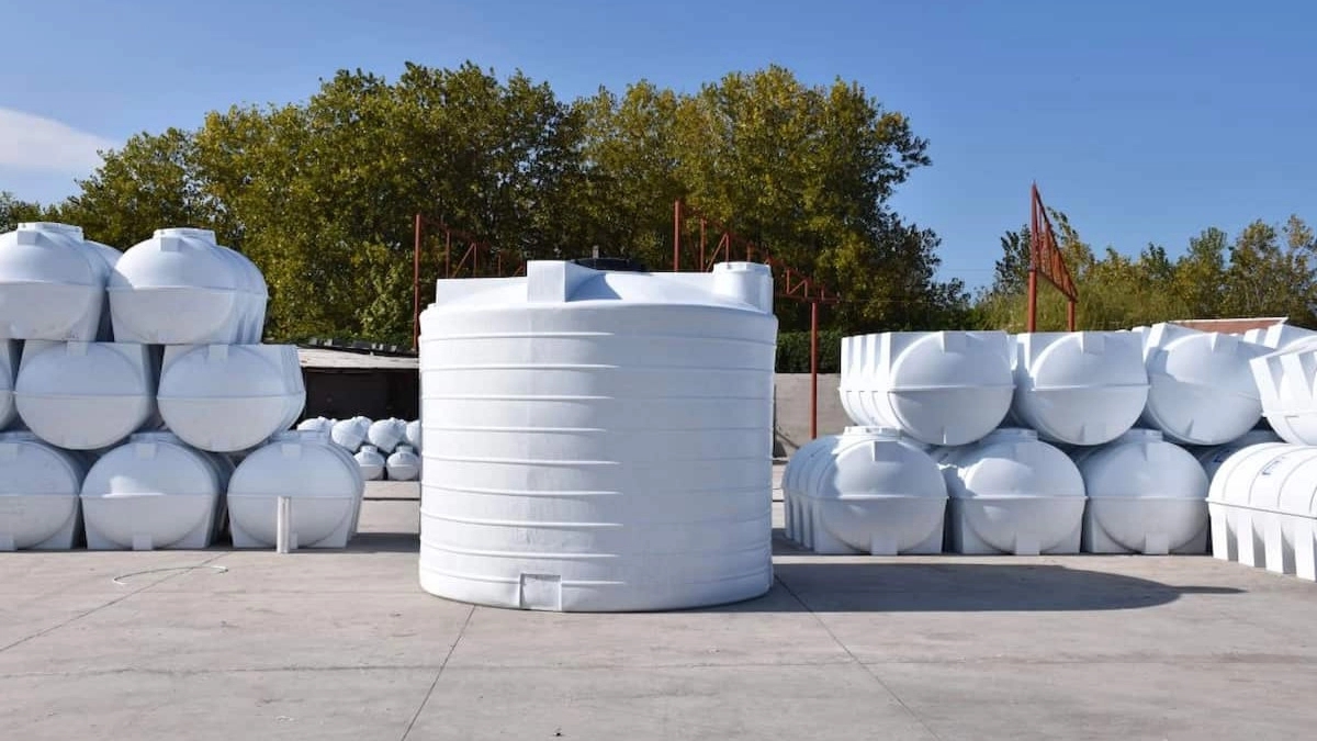 What is a polyethylene tank?