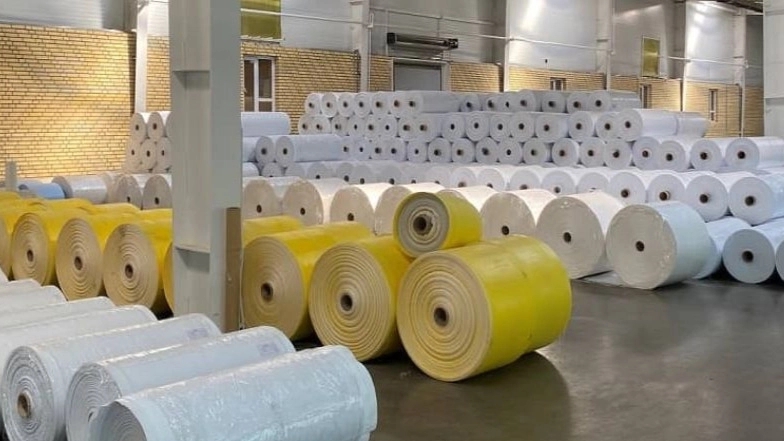 Arta Polymer De Woven Company, production and sale of polypropylene sacks and rolls in Ardabil