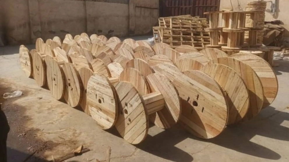 Hosseini wooden reel production in Tehran