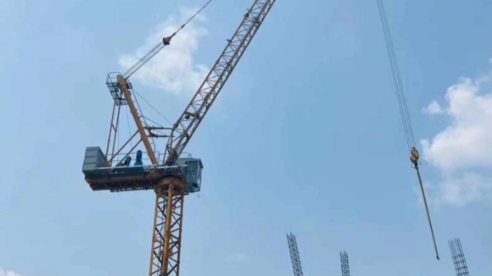 Tower crane inspection before purchase in China