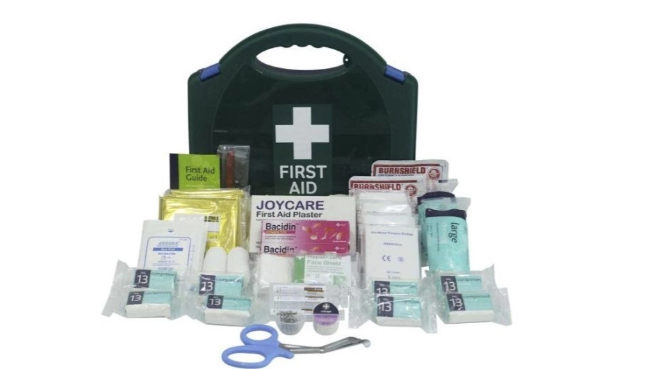What do we need in the sports first aid box?