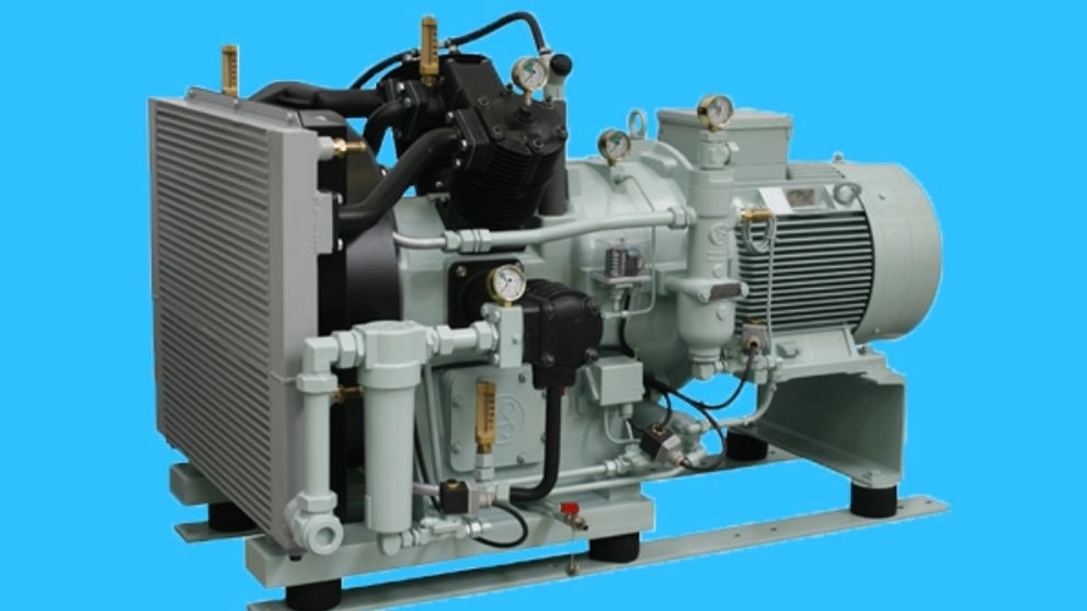 Haji Ahmad production group, selling air and gas compressors in Chitgar, Tehran