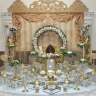 Wedding table, ceremonies of Ayhan Esmaili in Tabriz