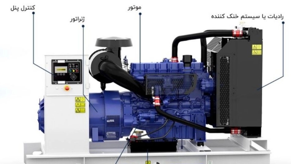Diesel generator components