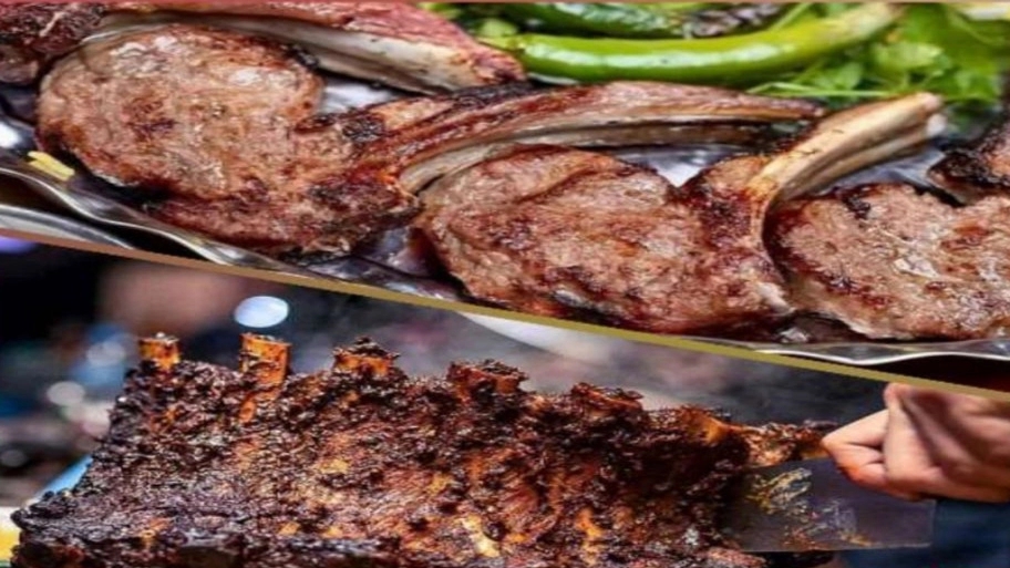 The difference between barbecue ribs and shishlik