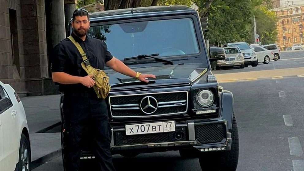 Ceremonial bodyguard of Iran Bagheri security guard complex in Gilan