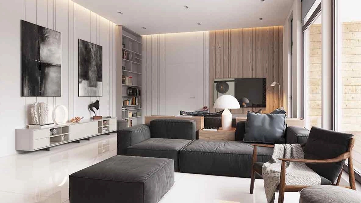 Leo Wood interior decoration in Karaj