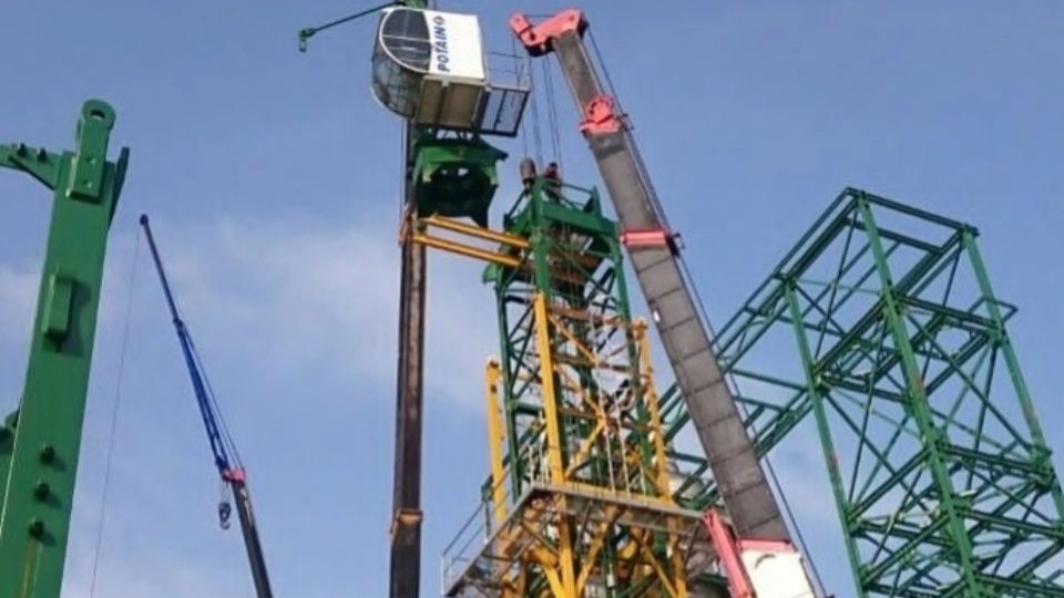 Sale and installation of md265 tower to the project of Arian Tottah company in Rasht