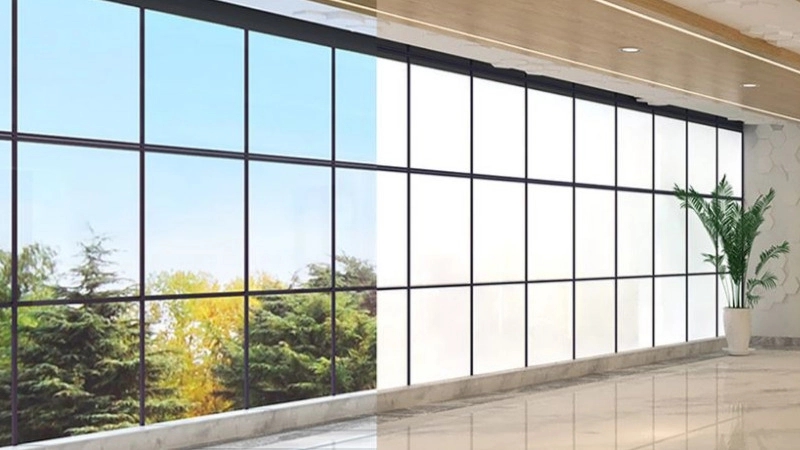 Arsan smart glass production in Qom