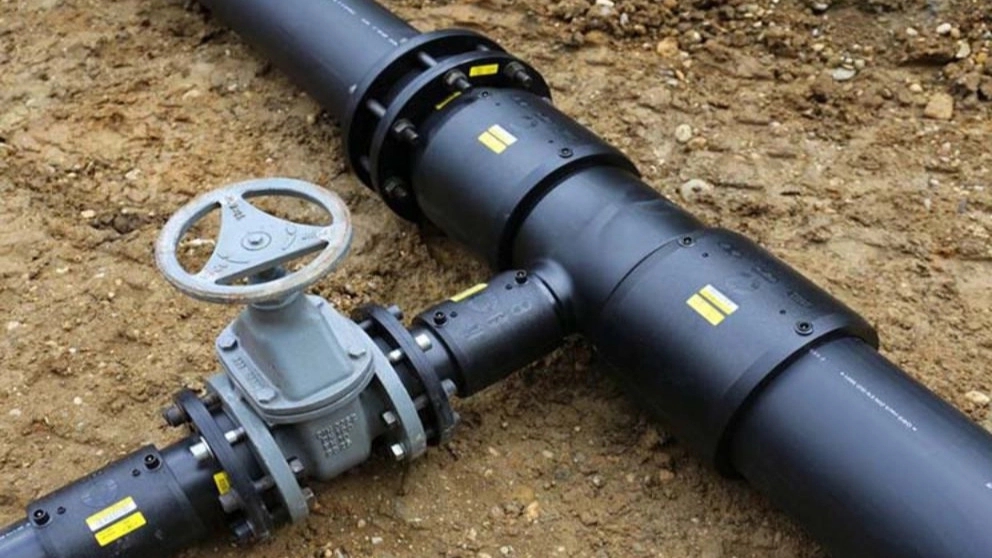 Gas polyethylene joints and their uses in industry