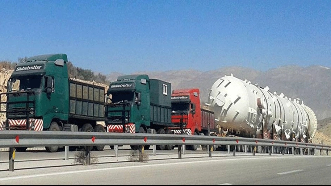 Kammerashkan Heydari, carrying heavy and extra heavy products in Isfahan