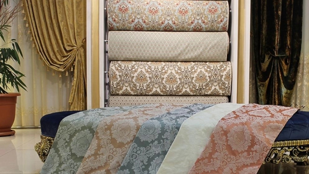 Hermes Gallery, selling all kinds of sofa and curtain fabrics in Mashhad