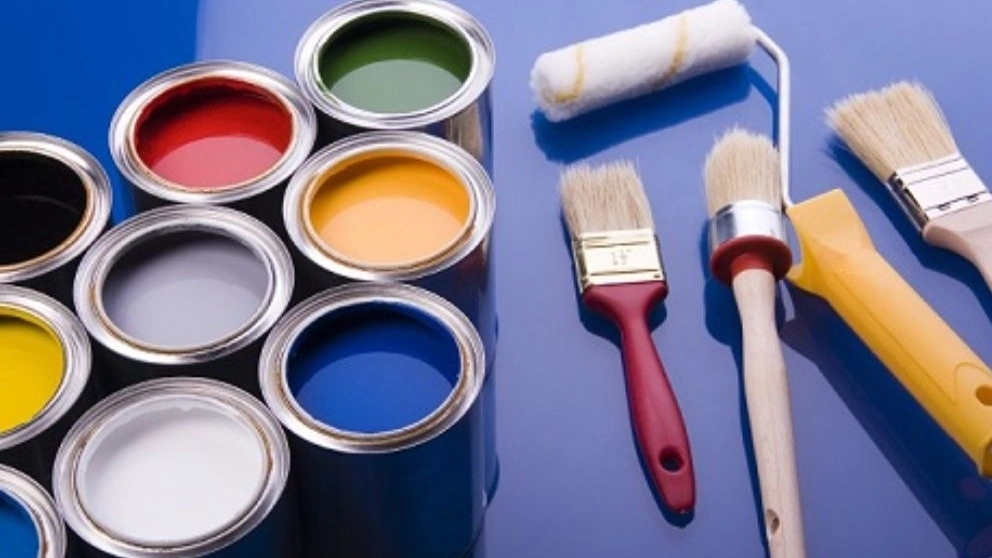 Haft Rang building painting, residential and office painting of a project in Rasht