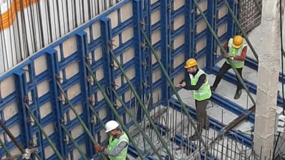 Modular concrete formwork